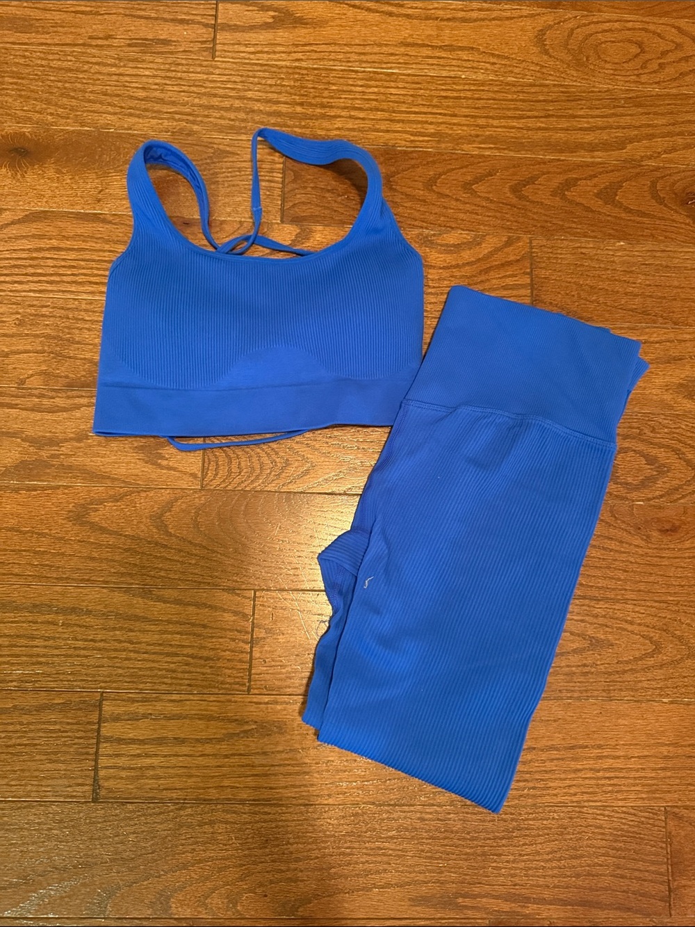 Royal Blue yoga set